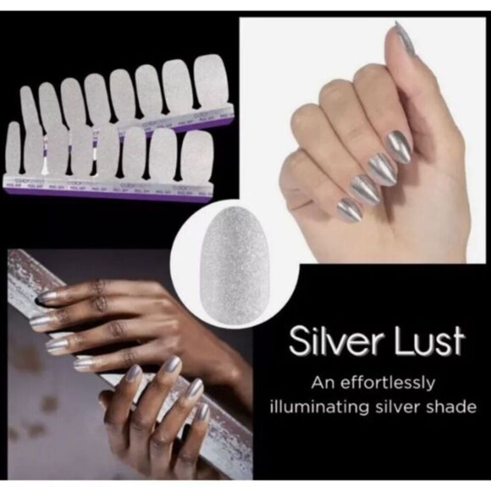 Color Street | Silver Lust | Nail Polish Stripes‎ | NWT |SKU69v